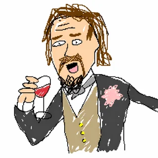Redraw the Attached Image Without Making It Polished - Badly drawn character